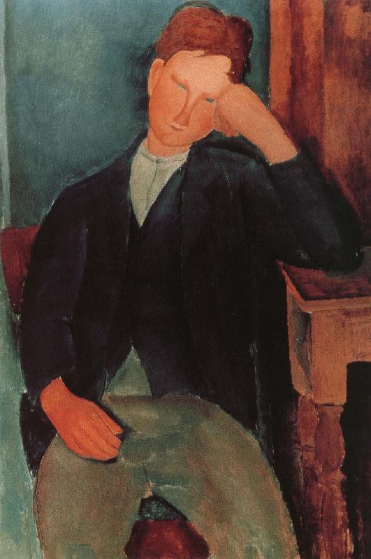 Amedeo Modigliani The Young Apprentice oil painting picture